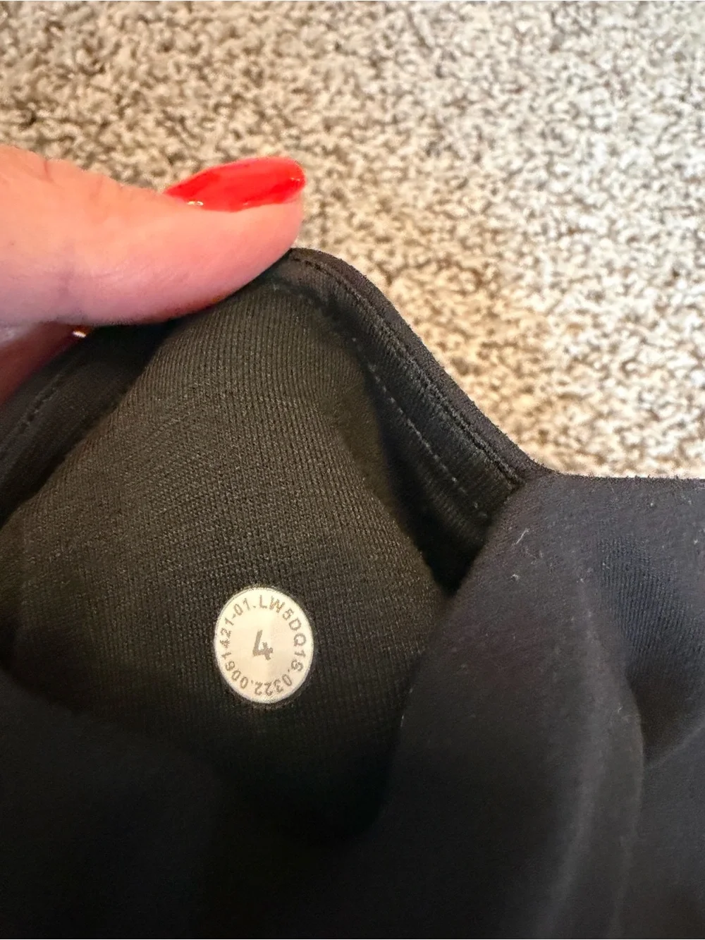 lululemon athletica Black High-Rise Performance Leggings